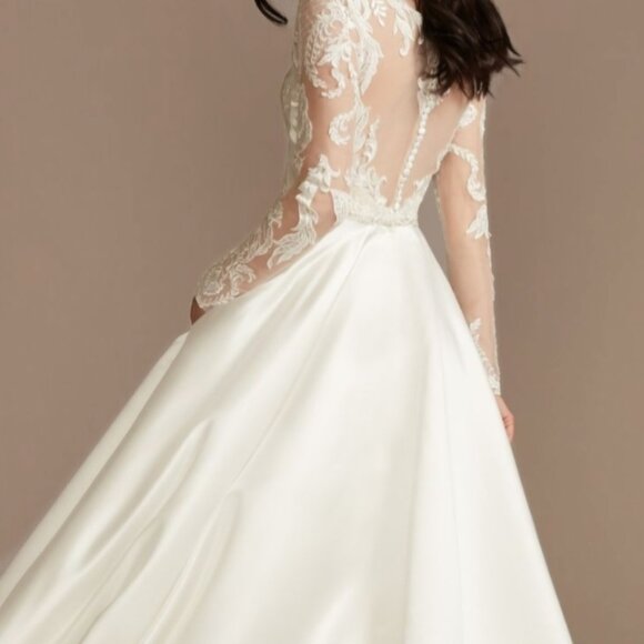 Brand New Oleg Cassini Wedding Dress - Picture 5 of 9